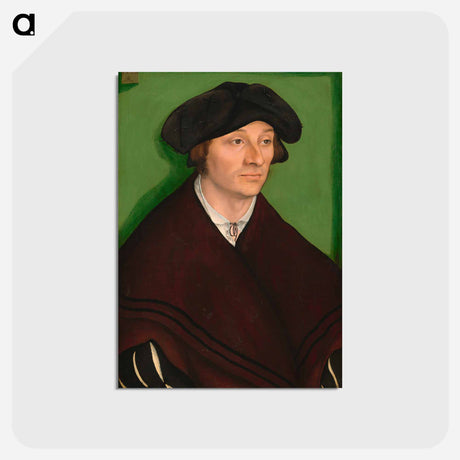 アートポストカード-Portrait of a Man
 - ルーカス クラナッハ Postcard.