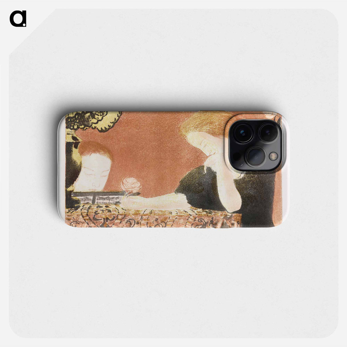 Our Souls, in Languorous Gestures - モーリス ドニ Phone Case.