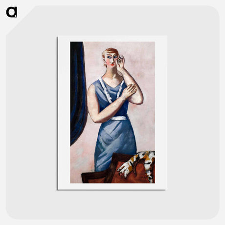 アートポストカード-Valentine Tessier
 - マックス ベックマン Postcard.