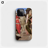 The Entombment - Michelangelo Buonarroti Phone Case.