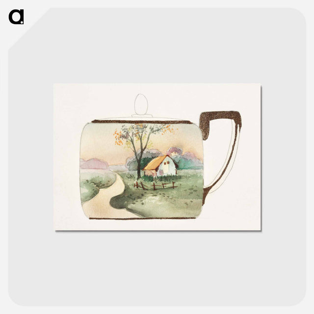 アートポストカード-Teacup Design
 - ノリタケ工場 Postcard.