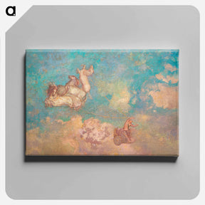 アートパネル-The Chariot of Apollo - オディロン ルドン Canvas.