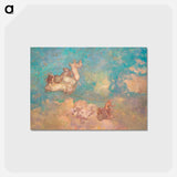 アートポストカード-The Chariot of Apollo - オディロン ルドン Postcard.