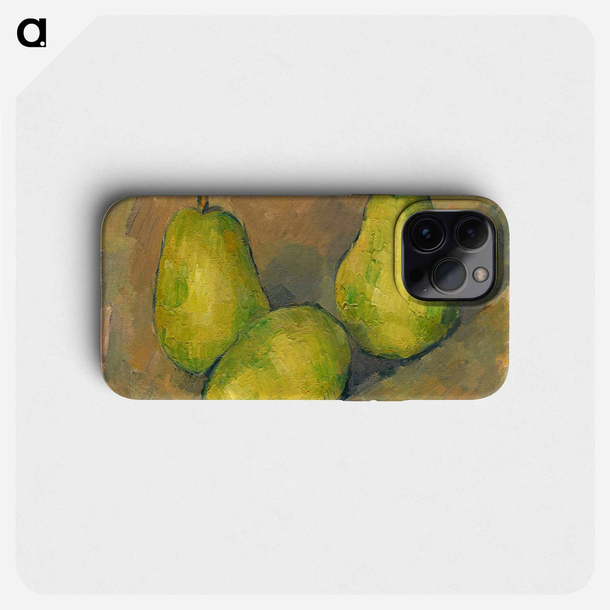 Three Pears - Paul Cezanne Phone Case.