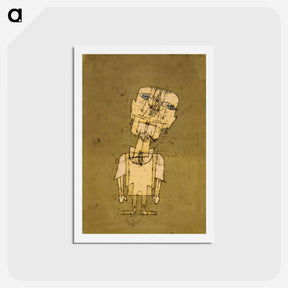 アートポストカード-Gespenst eines Genies (Ghost of a Genius)
 - パウル クレー Postcard.