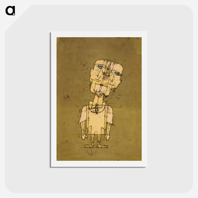 アートポストカード-Gespenst eines Genies (Ghost of a Genius)
 - パウル クレー Postcard.