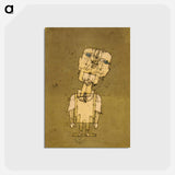 アートポストカード-Gespenst eines Genies (Ghost of a Genius)
 - パウル クレー Postcard.