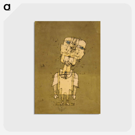 アートポストカード-Gespenst eines Genies (Ghost of a Genius)
 - パウル クレー Postcard.
