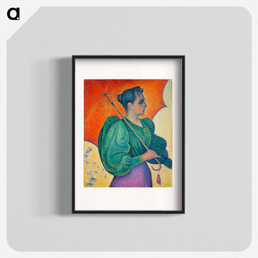 アートポスター-Femme à l'ombrelle - ポール シニャック Poster.