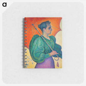 アートメモ帳-Femme à l'ombrelle - ポール シニャック Memo.