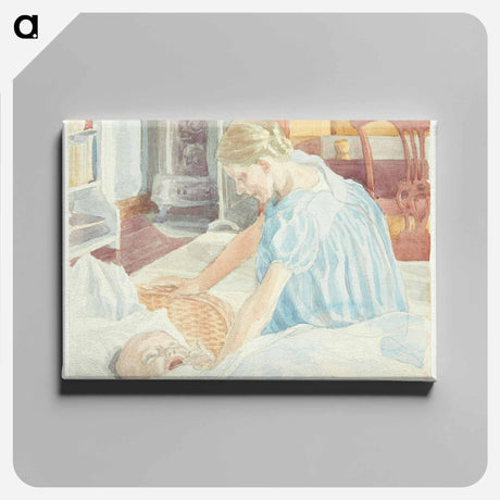 アートパネル-Sister is crying
 - ピーター ハンセン Canvas.