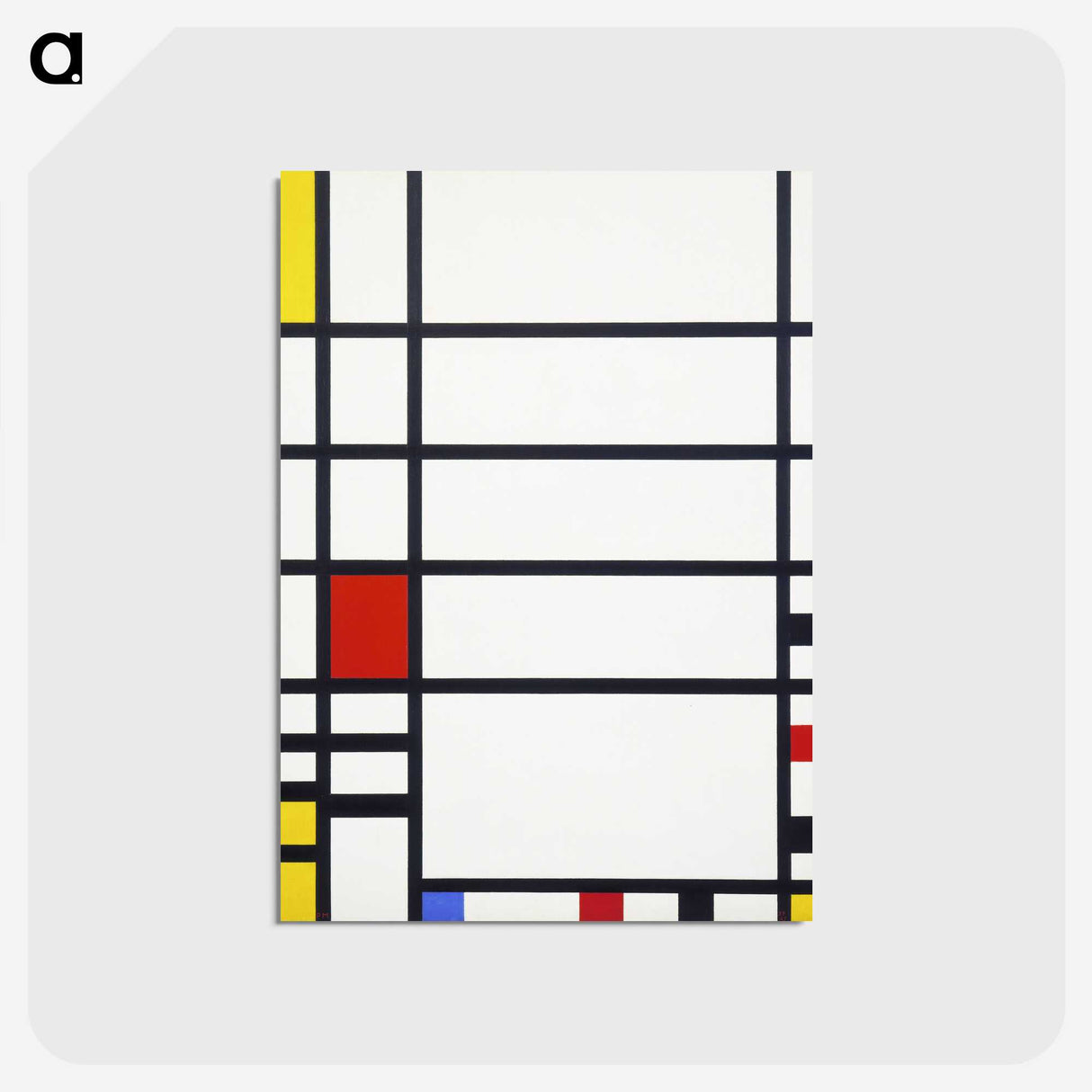 1-15_Piet-Mondrian_postcard