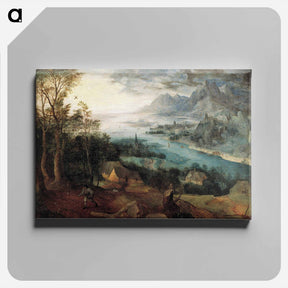 アートパネル-Parable of the Sower - ピーター ブリューゲル Canvas.