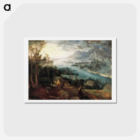アートポストカード-Parable of the Sower - ピーター ブリューゲル Postcard.