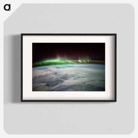アートポスター-Aurora Borealis over Canada
 - 地球 Poster.