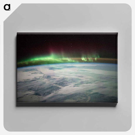 アートパネル-Aurora Borealis over Canada
 - 地球 Canvas.