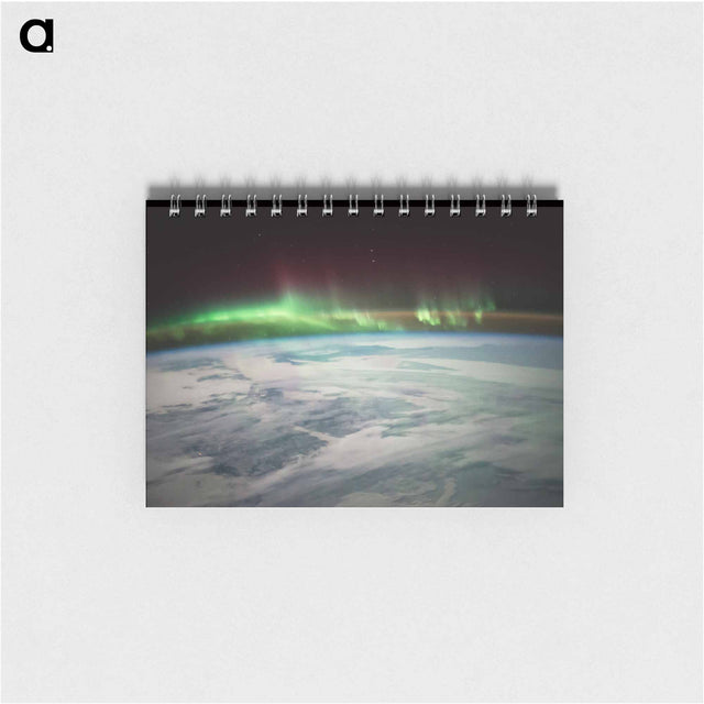 アートメモ帳-Aurora Borealis over Canada
 - 地球 Memo.