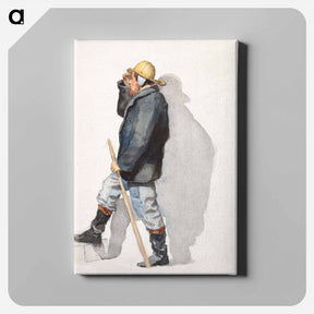 アートパネル-The Lookout - サミュエル コールマン Canvas.