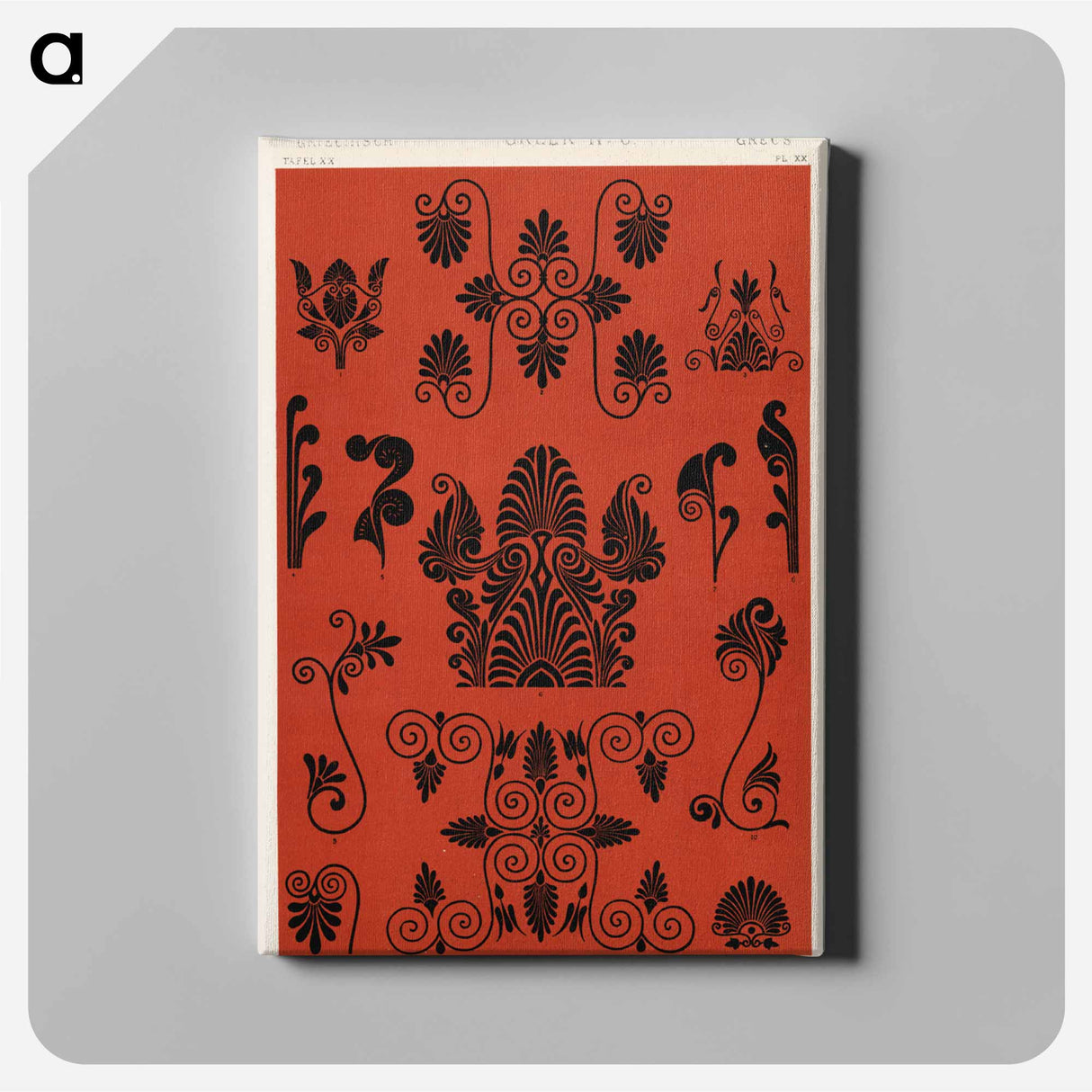 アートパネル-Nineteenth-Century Ornamental Pattern
 - 装飾の文法 Canvas.