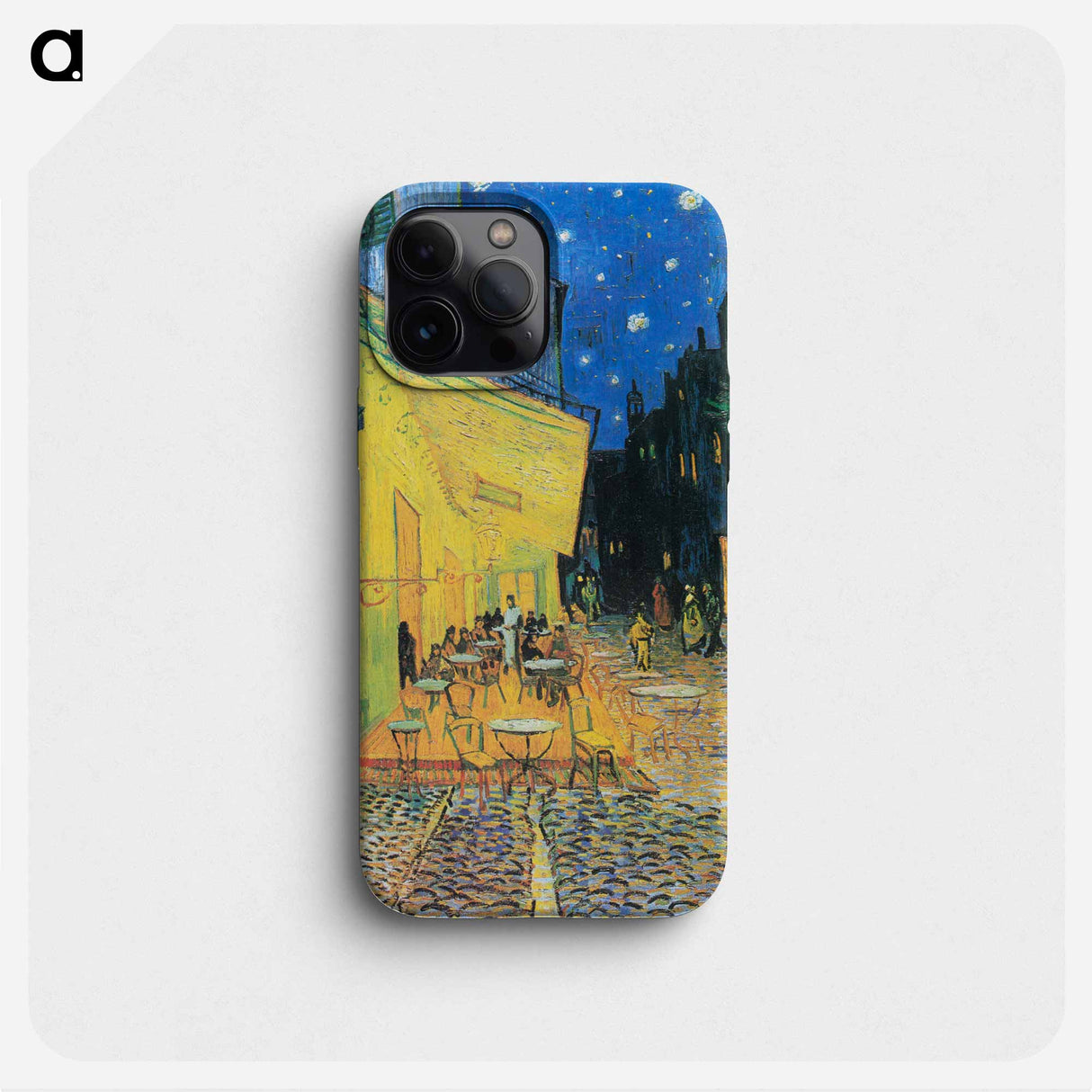 Café Terrace at Night - Vincent van Gogh Phone Case.