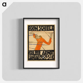 アートポスター-Egon Schiele Exhibition
 - ウィーン博物館 Poster.
