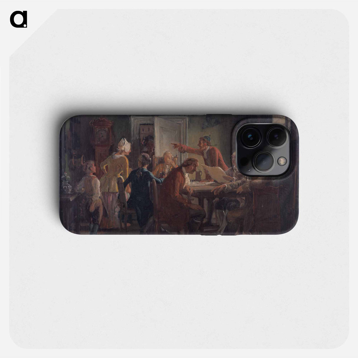 Collegium Politicum - ヴィルヘルム マーストランド Phone Case.