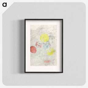 アートポスター-Sketch of a bouquet - ウィレム ヴァン リーン Poster.