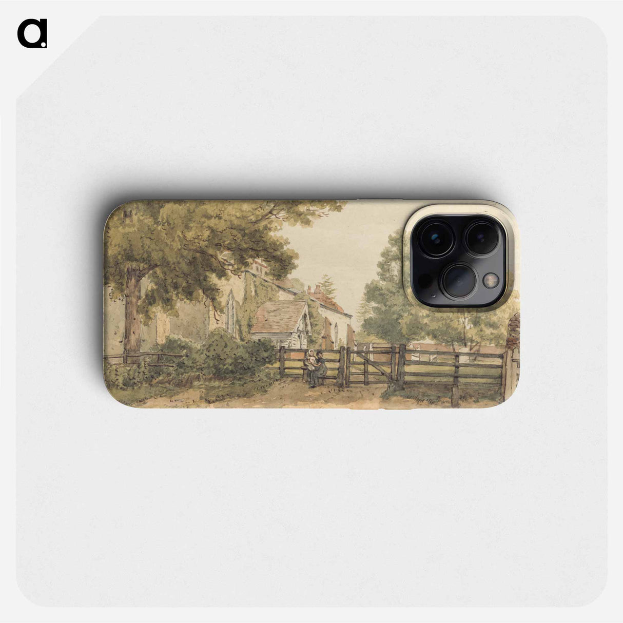 Aldenham Church - ウィリアム ヘンリー ハント Phone Case.