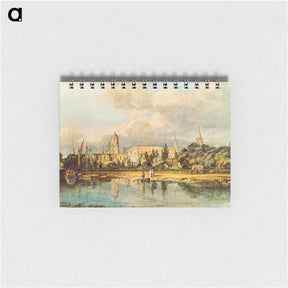 アートメモ帳-South View of Christ Church, from the Meadows - ウィリアム ターナー Memo.