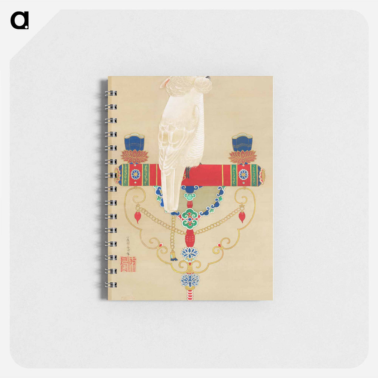 アートメモ帳-White Cockatoo
 - イェール大学アートギャラリー Memo.