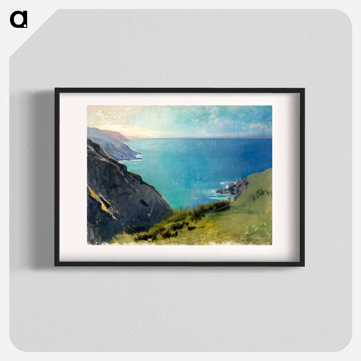 Cornish Headlands - アボット ハンダーソン セイヤー Poster.