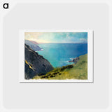 アートポストカード-Cornish Headlands - アボット ハンダーソン セイヤー Postcard.