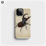 Albrecht Dürer's Stag Beetle - アルブレヒト デューラー Phone Case.