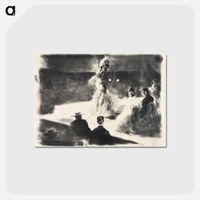 アートポストカード-Spanish Dancer - アレクサンドル ルノア Postcard.
