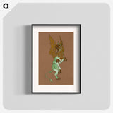The Gryphon - Alice in Wonderland Poster.
