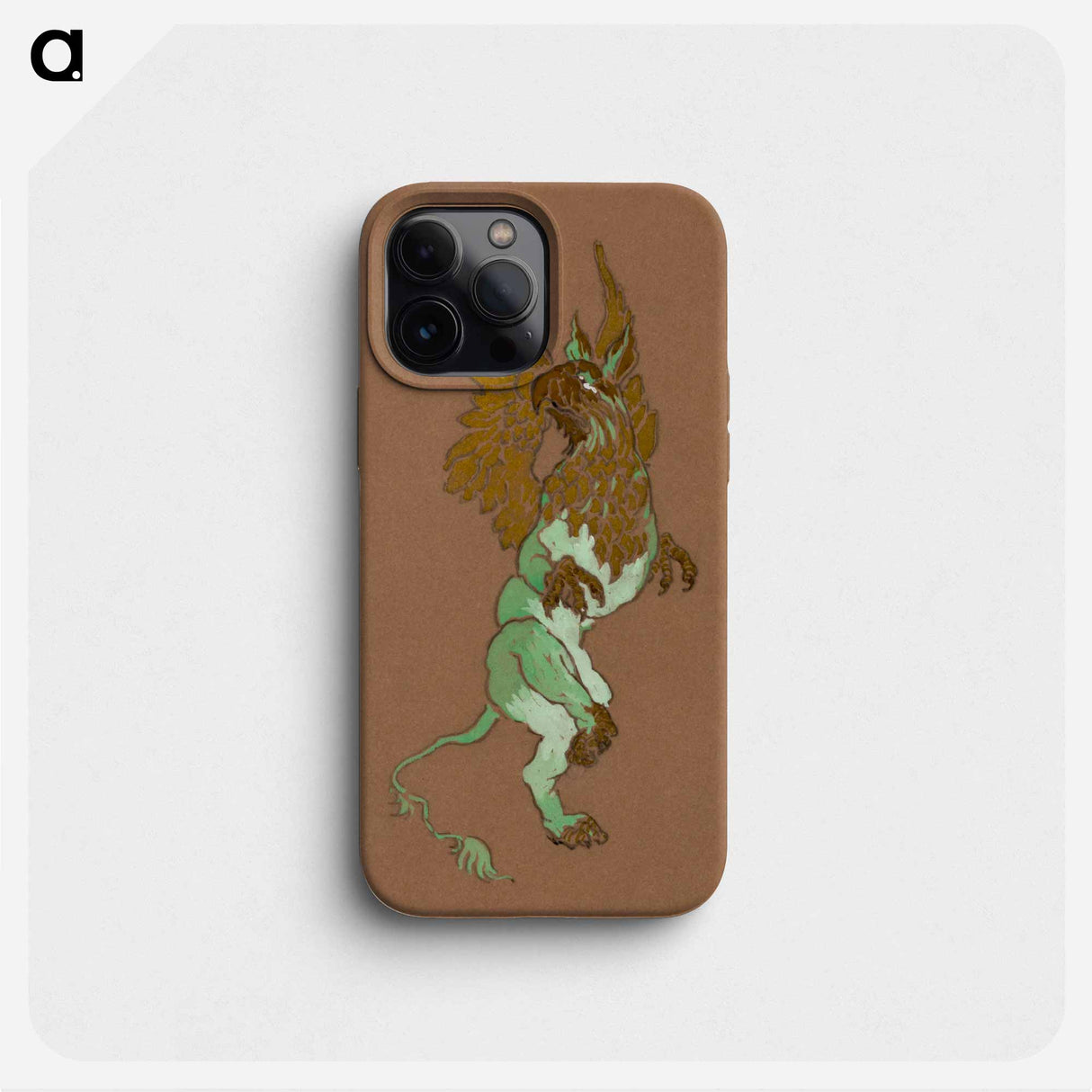 The Gryphon - Alice in Wonderland Phone Case.