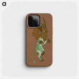 The Gryphon - Alice in Wonderland Phone Case.