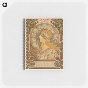 アートメモ帳-Zodiaque or La Plume - アルフォンス ミュシャ Memo.