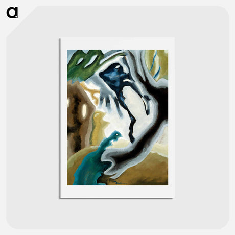 アートポストカード-Barnyard Fantasy - アーサー ダヴ Postcard.