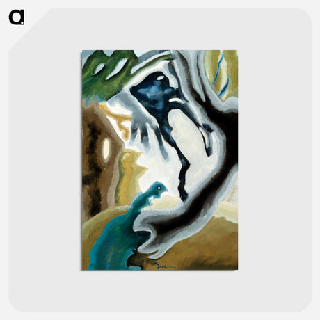 アートポストカード-Barnyard Fantasy - アーサー ダヴ Postcard.