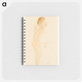 アートメモ帳-Nude Standing, Side and Back - オーギュスト ロダン Memo.