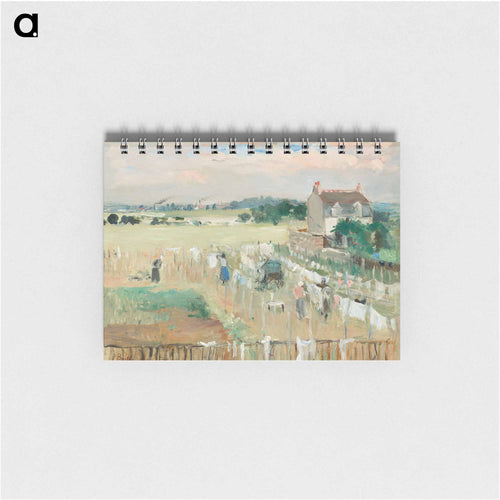 Hanging the Laundry out to Dry
 - Berthe Morisot Memo.