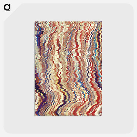 アートポストカード-Decorative Paper from The Fatal Marriage, or the Innocent Adultery
 - 大英図書館 Postcard.