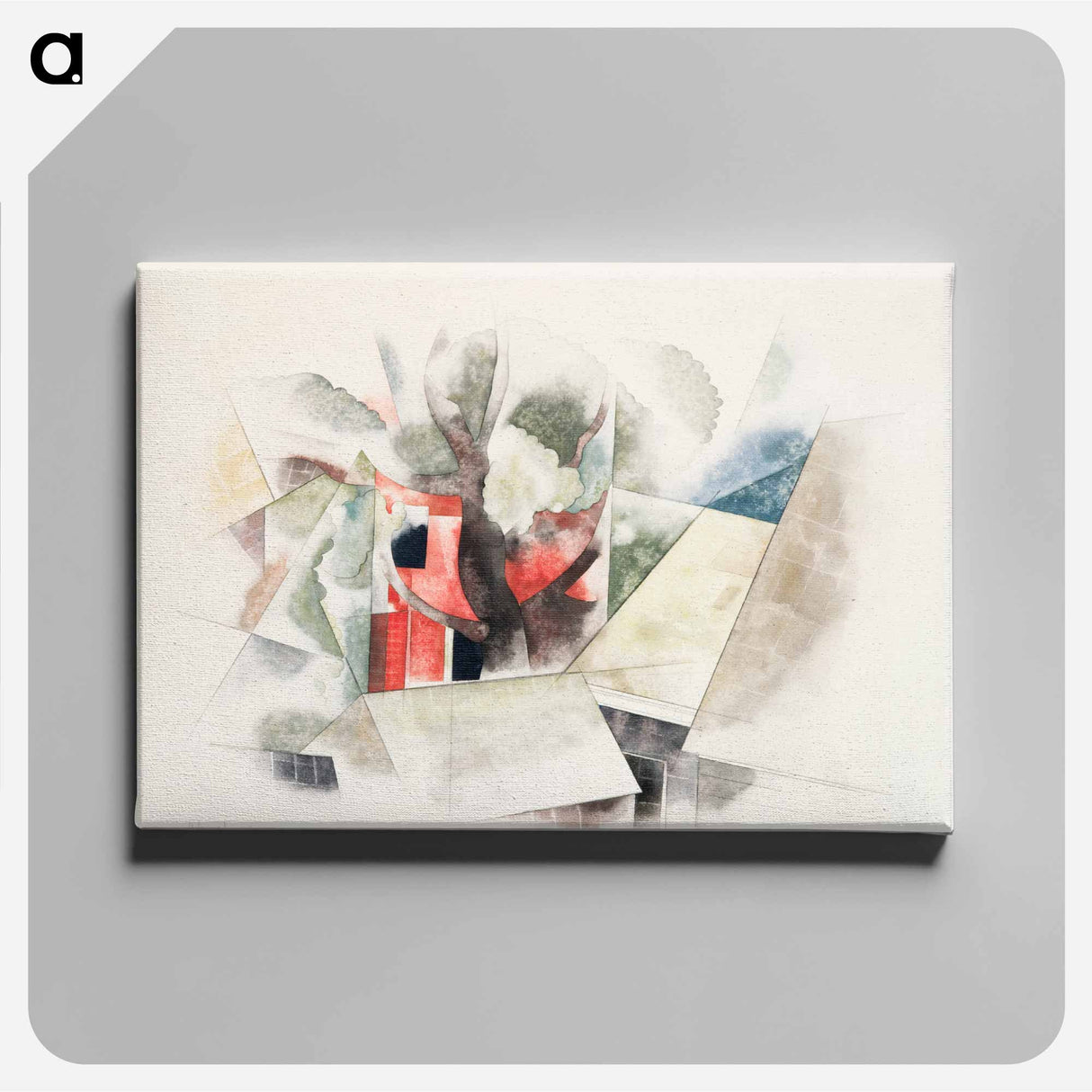 Rooftops and Fantasy - Charles Demuth Canvas.