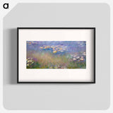 Water Lilies - Claude Monet Poster.