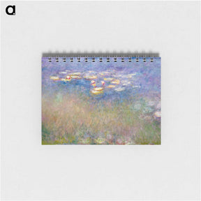 アートメモ帳-Water Lilies - クロード モネ Memo.