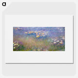 Water Lilies - Claude Monet Poster.