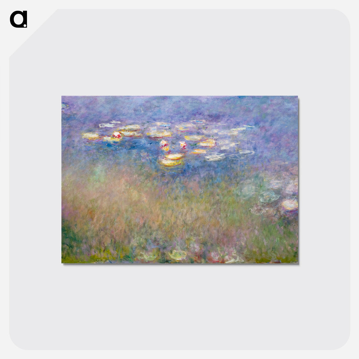 Water Lilies - クロード モネ Postcard.