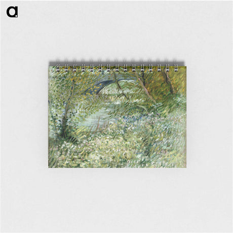 アートメモ帳-River Bank in Springtime
 - ダラス美術館 Memo.
