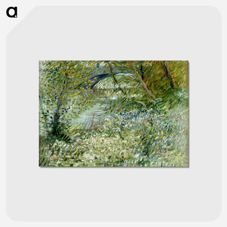 アートポストカード-River Bank in Springtime
 - ダラス美術館 Postcard.